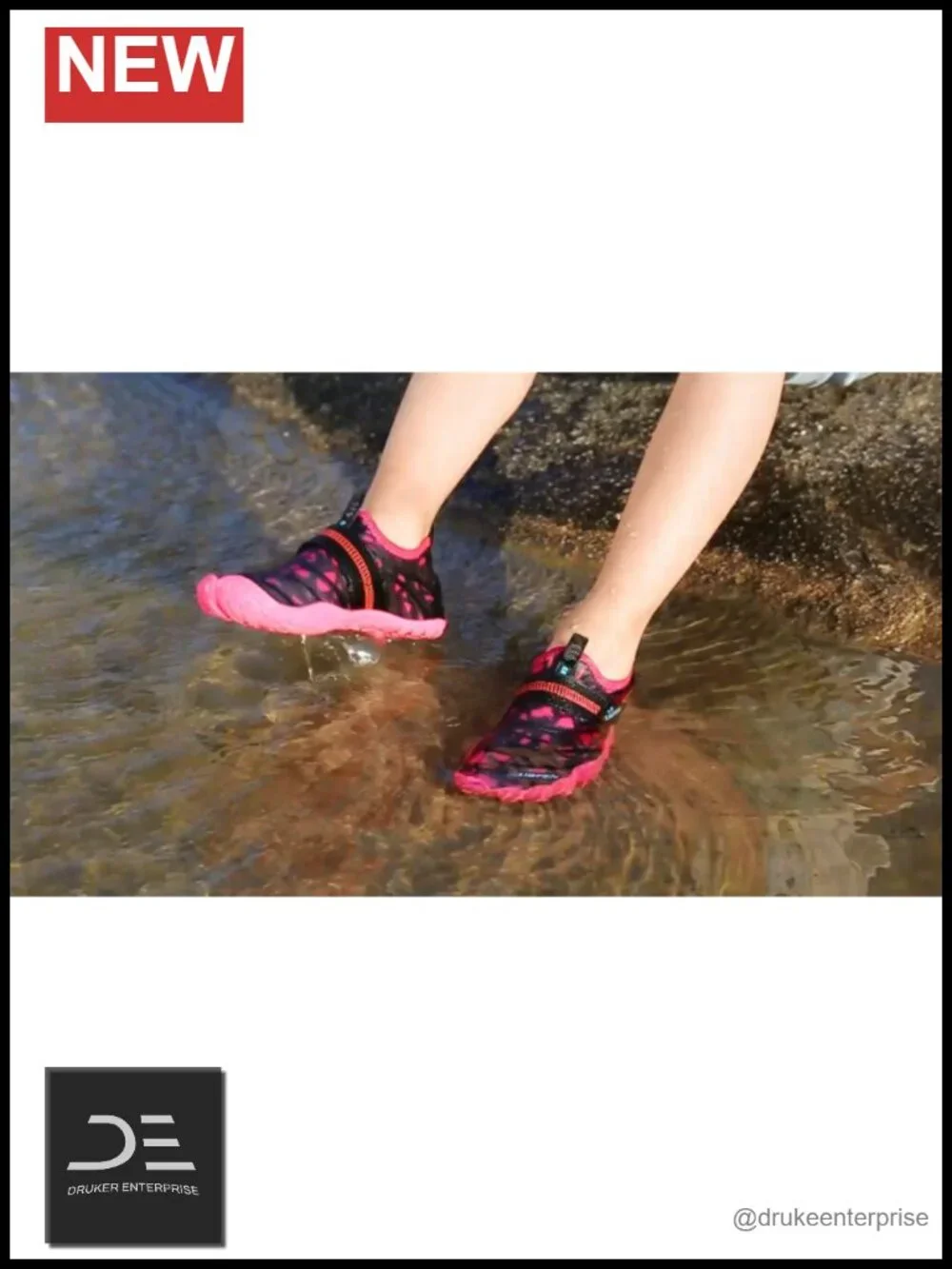 Kids Quick-Dry Water Shoes for Swimming Beach Pool